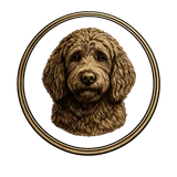 Sello de Australian Cobberdog House, criadores miembros de la MDBA